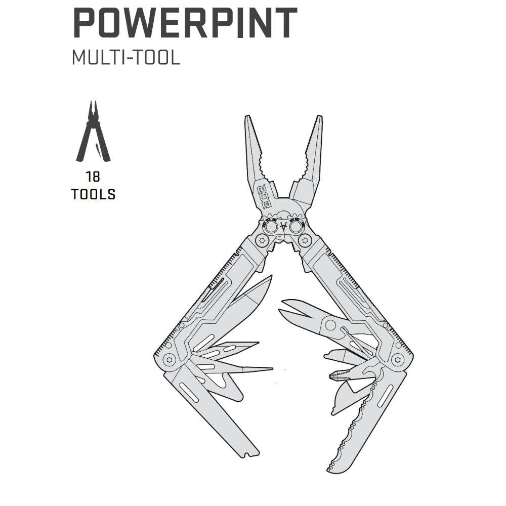 SOG Knives - PowerPint Multi-Tool // Stål fra SOG knives - billede nr. 13 hos GrejFreak.dk