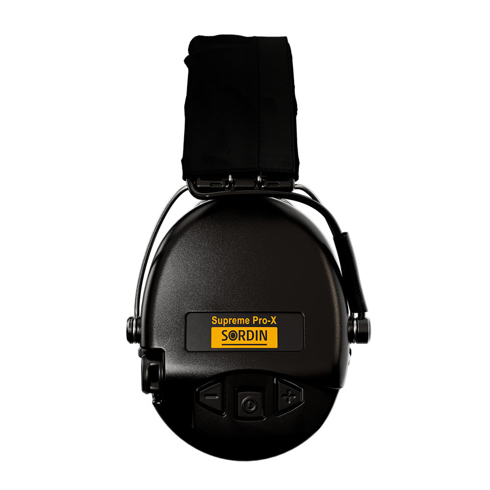Sordin - Supreme Pro-X LED Elektronisk Høreværn 82 dB Sort fra Sordin - billede nr. 4 hos GrejFreak.dk