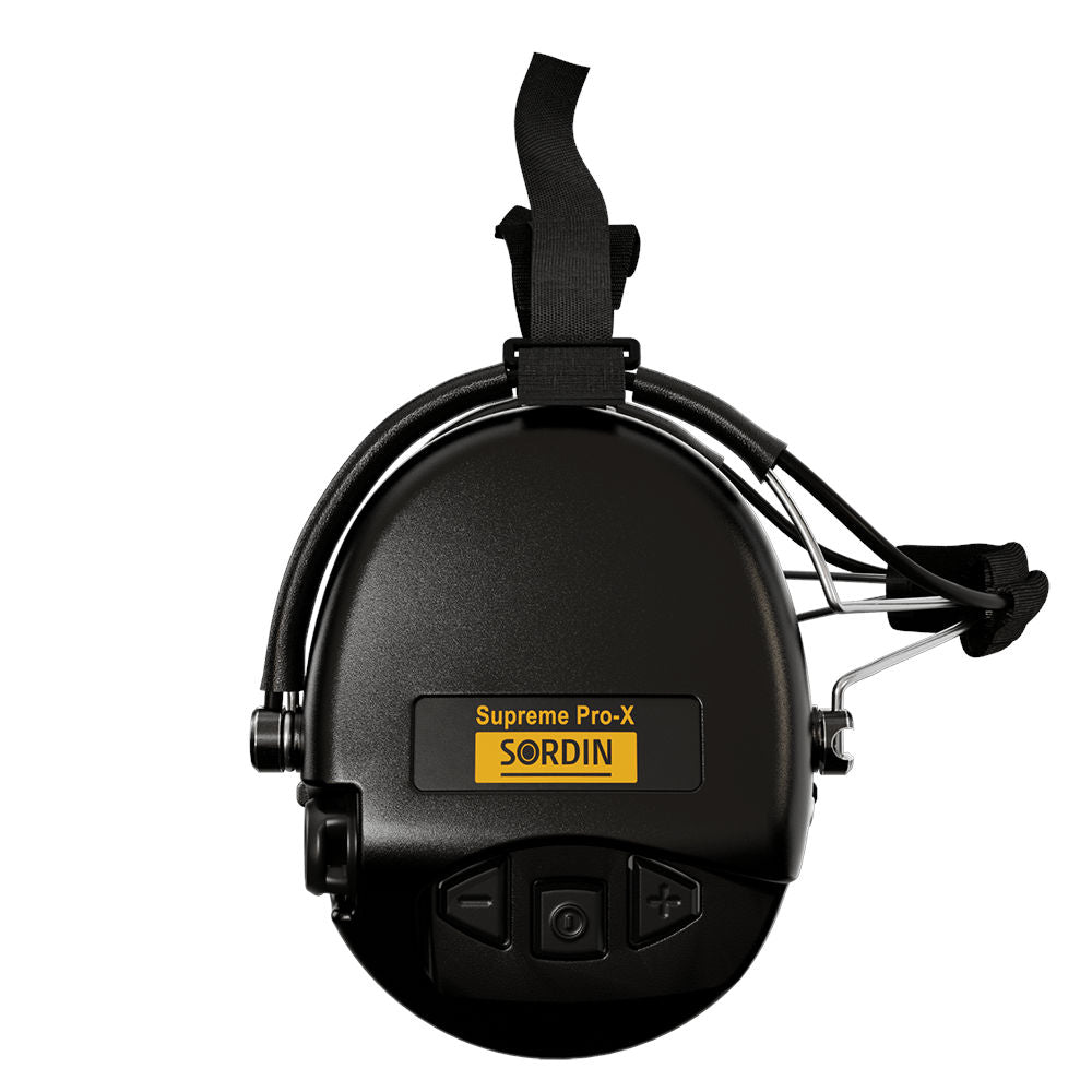 Sordin - Supreme Pro X Neckband Høreværn // Sort fra Sordin - billede nr. 4 hos GrejFreak.dk