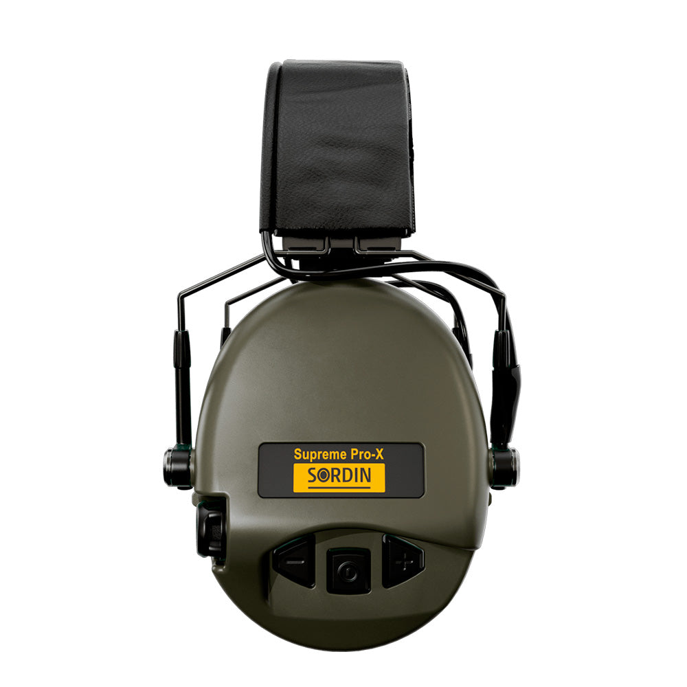 Sordin - Supreme Pro-X Slim Elektronisk Høreværn 82 dB Grøn fra Sordin - billede nr. 2 hos GrejFreak.dk