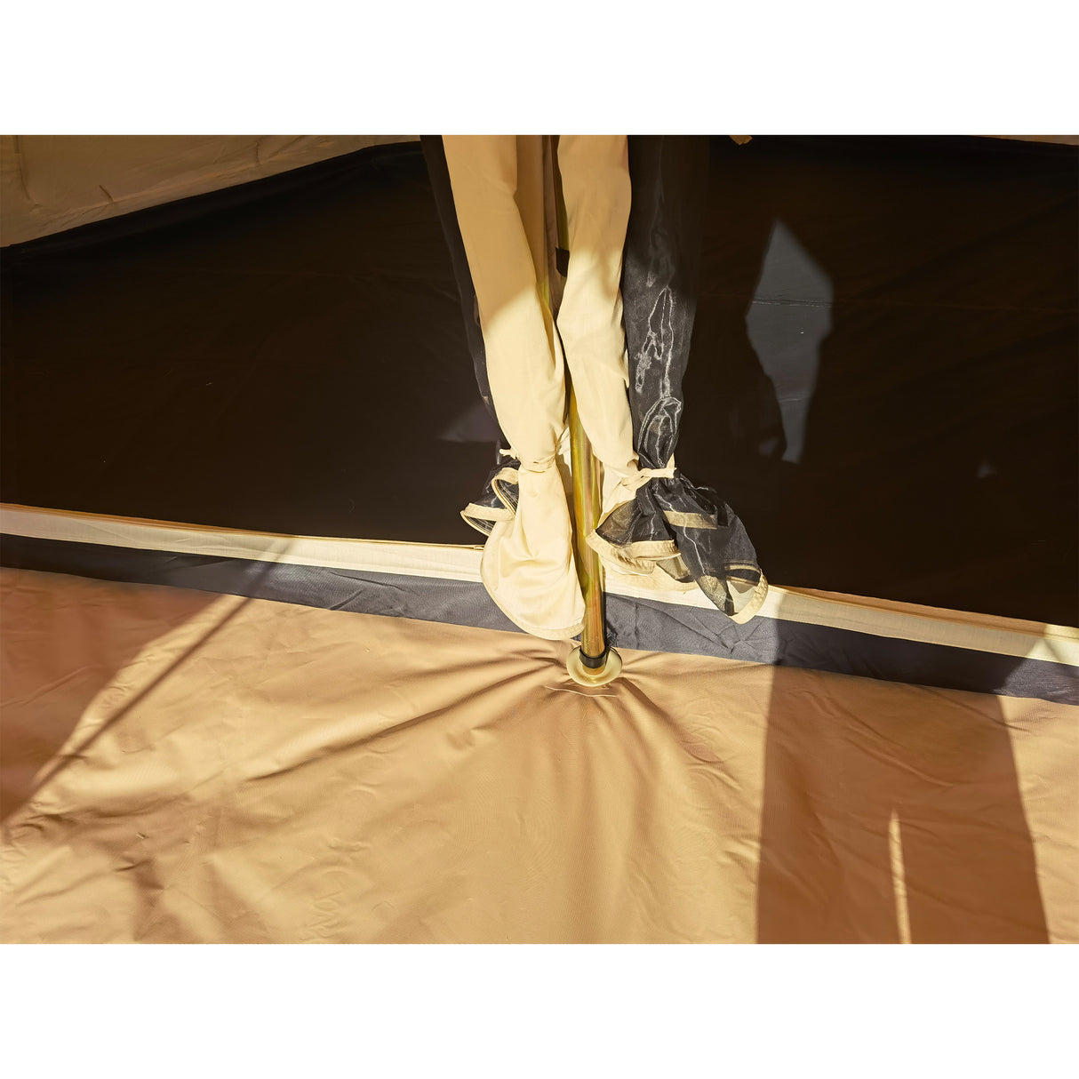 Sunny Hiker - 1/2 Kabine til Klokketelt Bomuld Medium fra Sunny Hiker - billede nr. 2 hos GrejFreak.dk