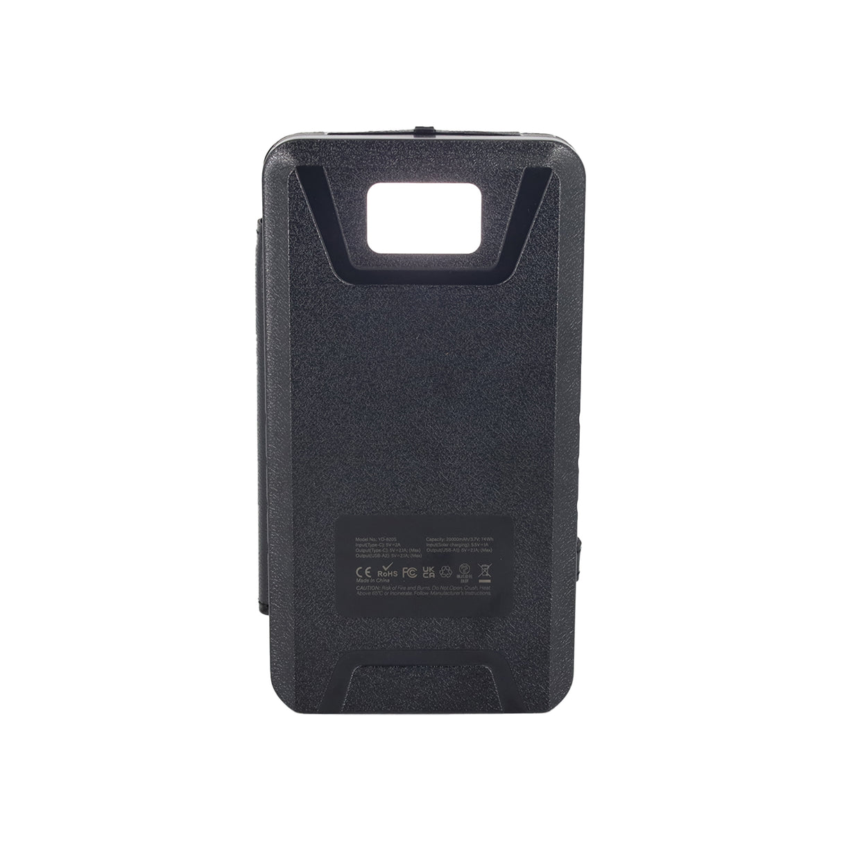 Sunny Hiker - 10.000 mAh Powerbank med Foldbart Solcellepanel fra Sunny Hiker - billede nr. 5 hos GrejFreak.dk