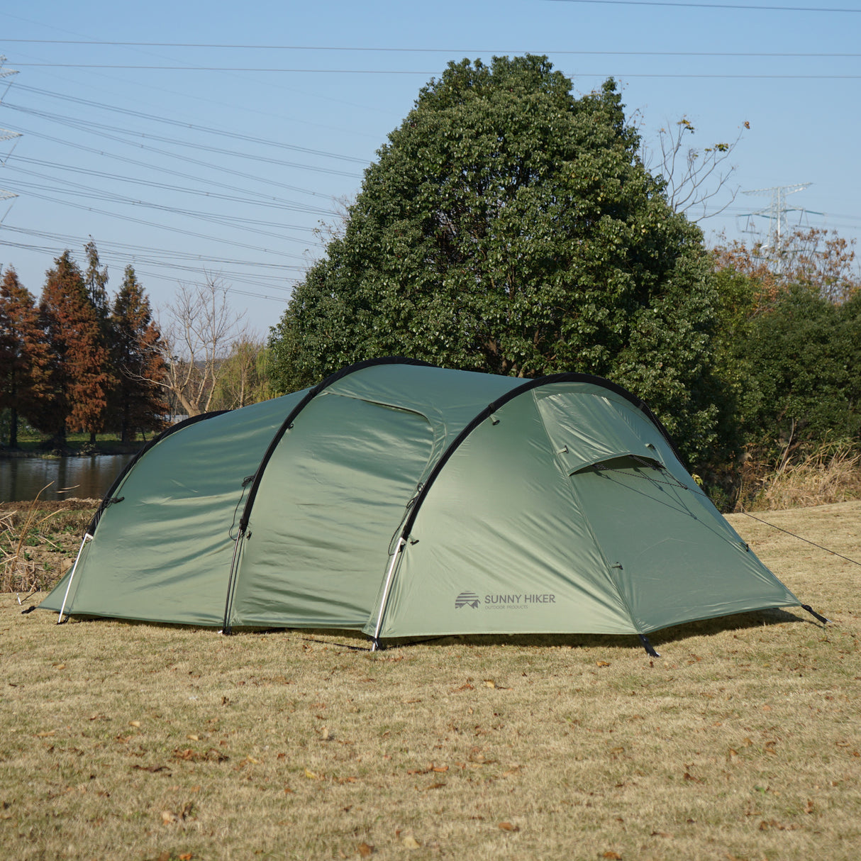 Sunny Hiker - 3-personers PU Tunneltelt fra Sunny Hiker - billede nr. 10 hos GrejFreak.dk