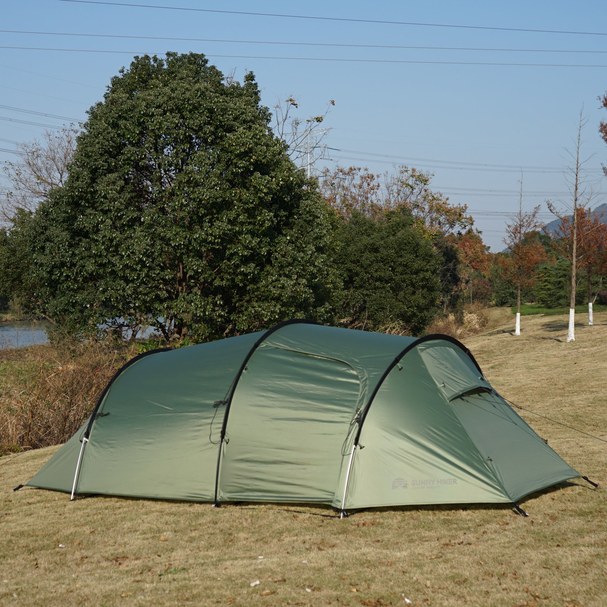 Sunny Hiker - 3-personers PU Tunneltelt fra Sunny Hiker - billede nr. 12 hos GrejFreak.dk