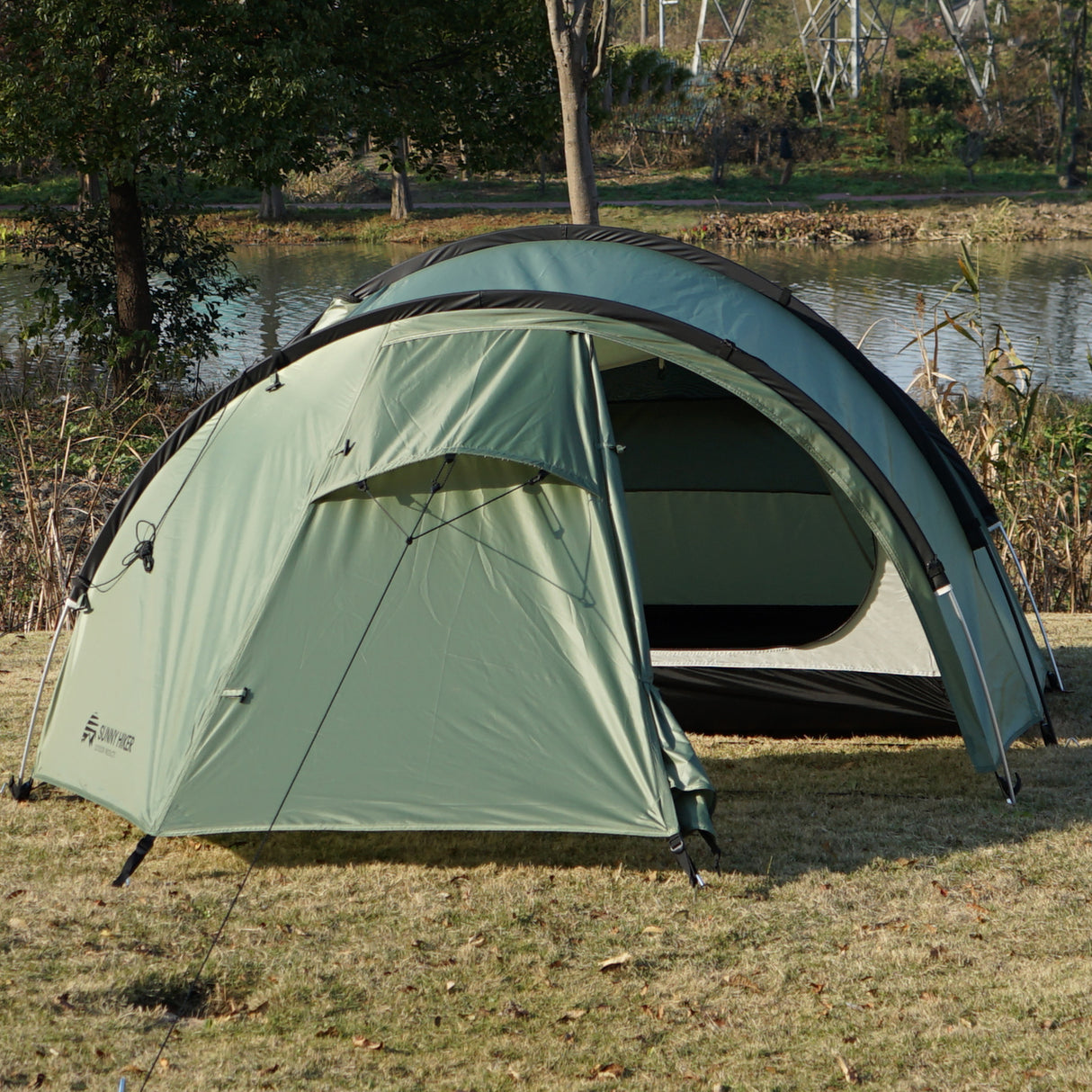 Sunny Hiker - 3-personers PU Tunneltelt fra Sunny Hiker - billede nr. 8 hos GrejFreak.dk