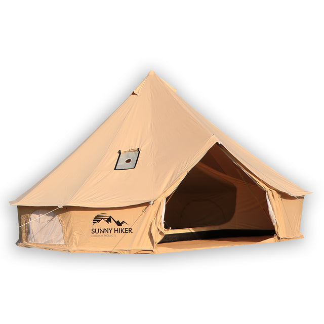 Sunny Hiker - Bomuld Medium 8-personers Klokketelt fra Sunny Hiker - billede nr. 1 hos GrejFreak.dk