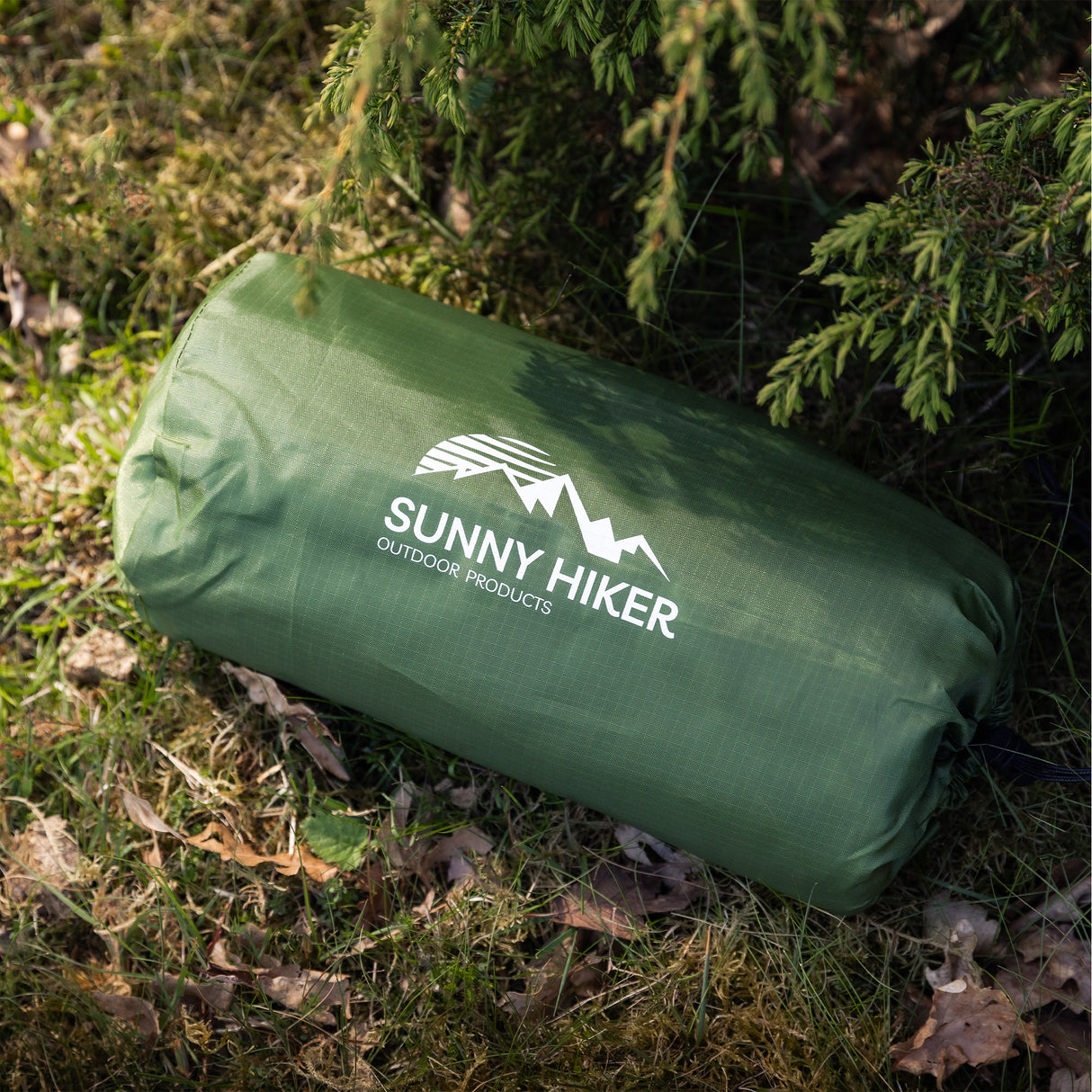 Sunny Hiker - Comfort Liggeunderlag m. Fodpumpe // Grøn fra Sunny Hiker - billede nr. 10 hos GrejFreak.dk
