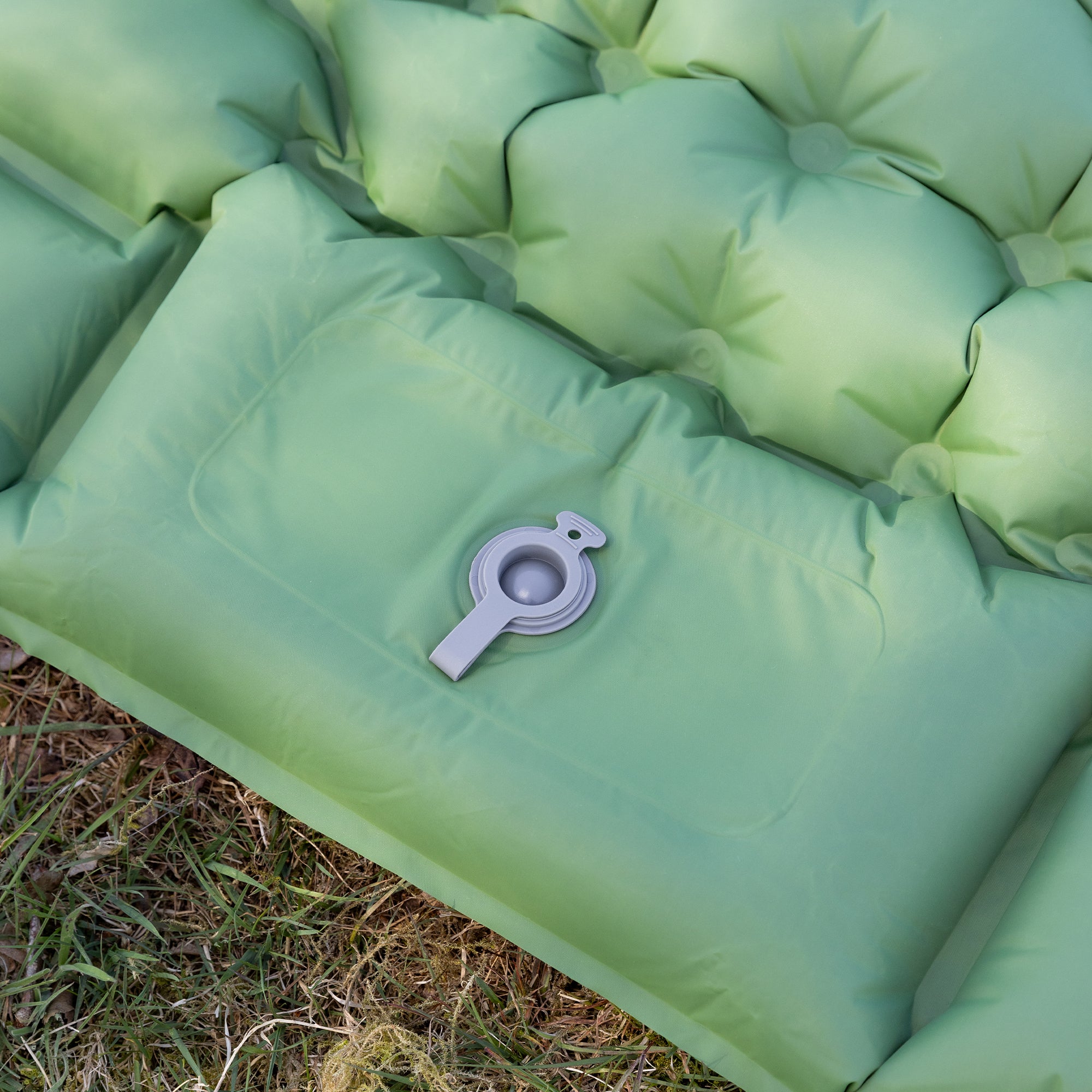 Sunny Hiker - Comfort Liggeunderlag m. Fodpumpe // Grøn fra Sunny Hiker - billede nr. 14 hos GrejFreak.dk