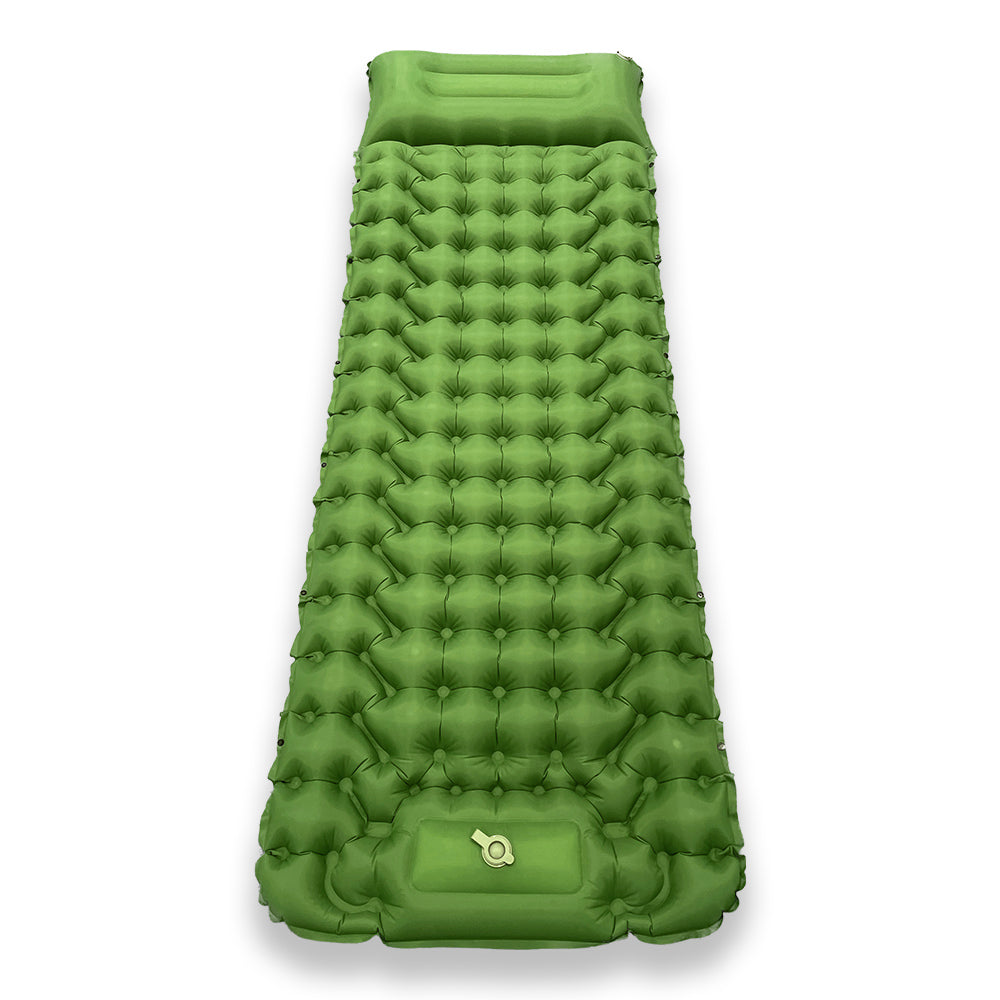 Sunny Hiker - Comfort Liggeunderlag m. Fodpumpe // Grøn fra Sunny Hiker - billede nr. 2 hos GrejFreak.dk