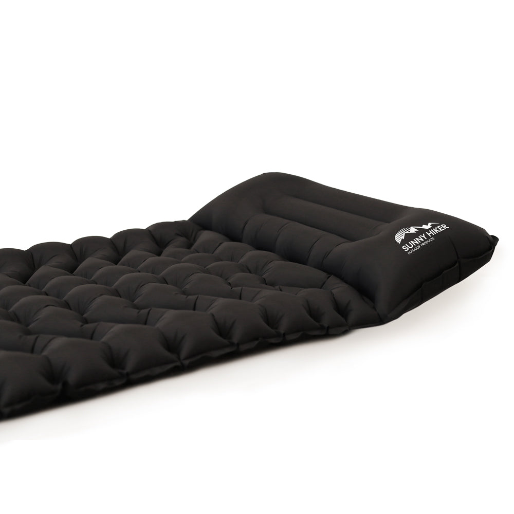 Sunny Hiker - Comfort Liggeunderlag m. Fodpumpe // Sort fra Sunny Hiker - billede nr. 5 hos GrejFreak.dk