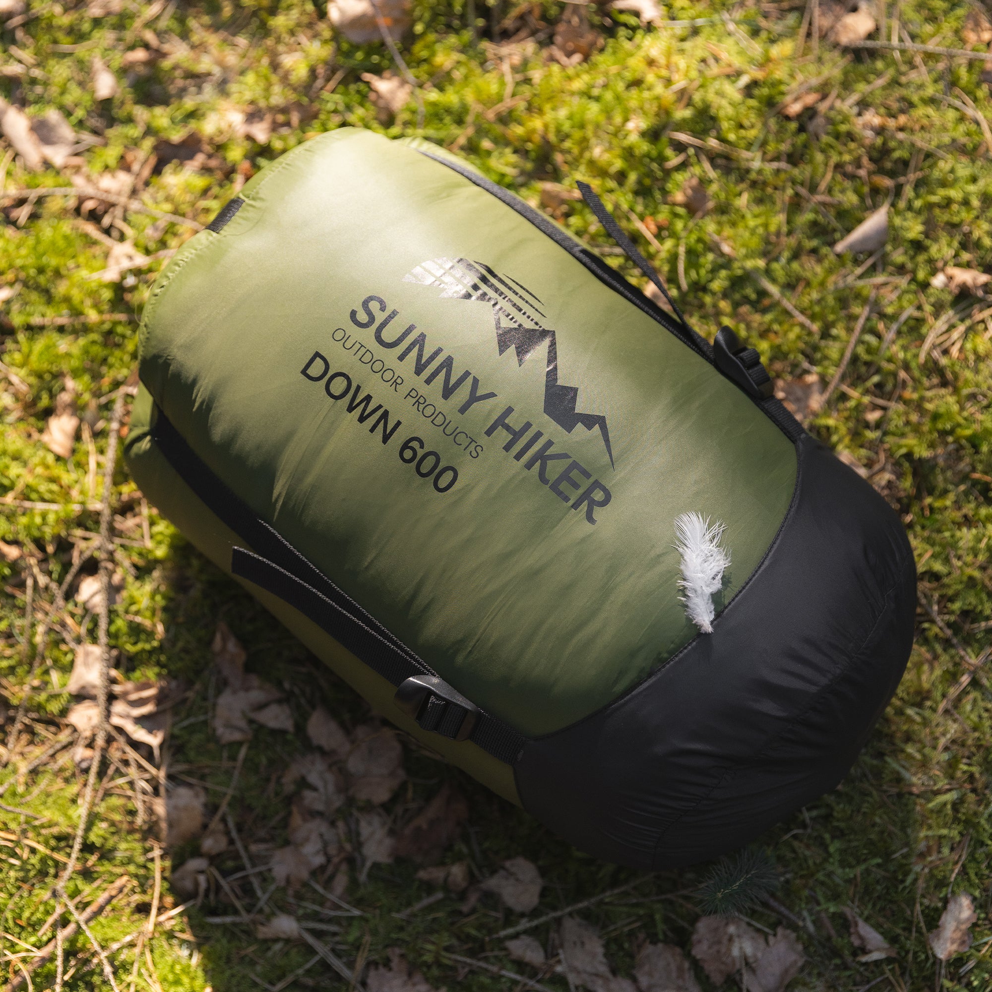 Sunny Hiker - Down 600 Dunsovepose (-2°C) // Olivengrøn fra Sunny Hiker - billede nr. 7 hos GrejFreak.dk