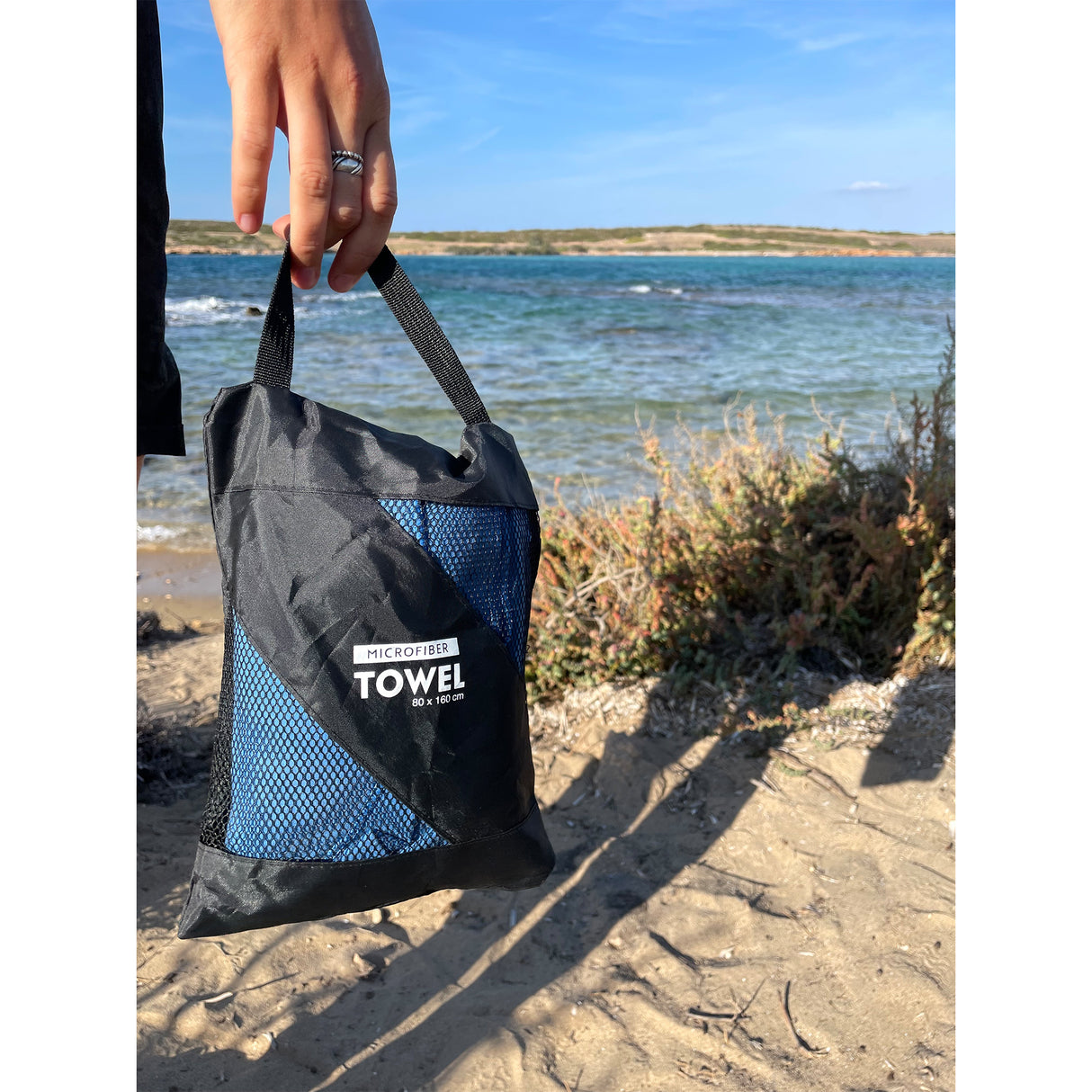 Sunny Hiker - DryWipe Mikrofiber Letvægtshåndklæde 160x80 cm fra Sunny Hiker - billede nr. 6 hos GrejFreak.dk