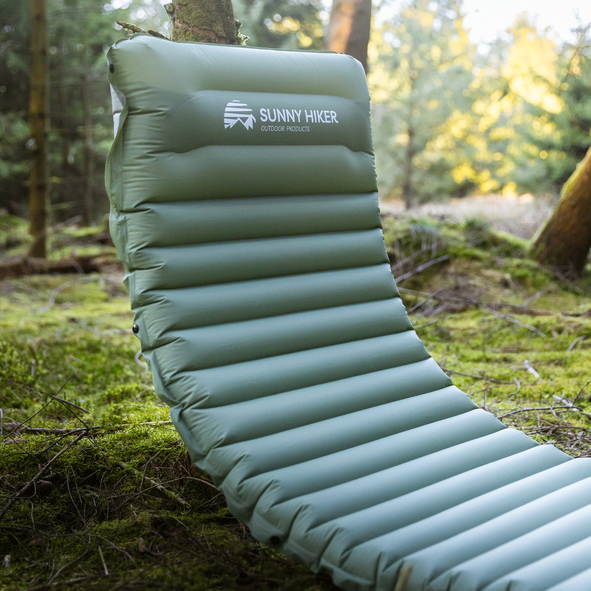 Sunny Hiker - Explorer Liggeunderlag m. Fodpumpe fra Sunny Hiker - billede nr. 2 hos GrejFreak.dk