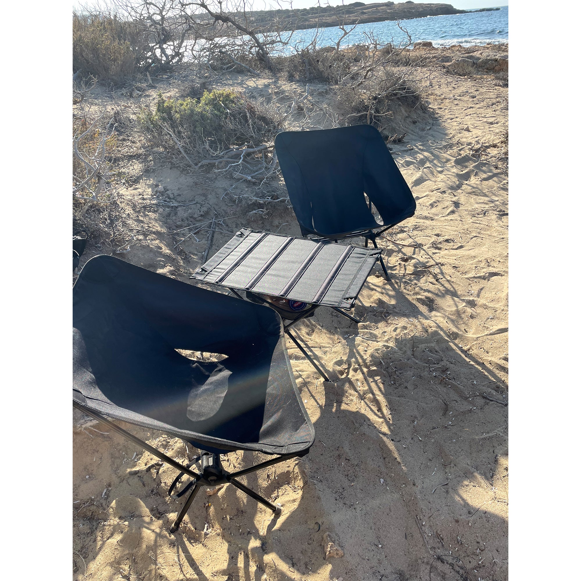 Sunny Hiker - Foldbar Campingstol Letvægt // Sort fra Sunny Hiker - billede nr. 5 hos GrejFreak.dk