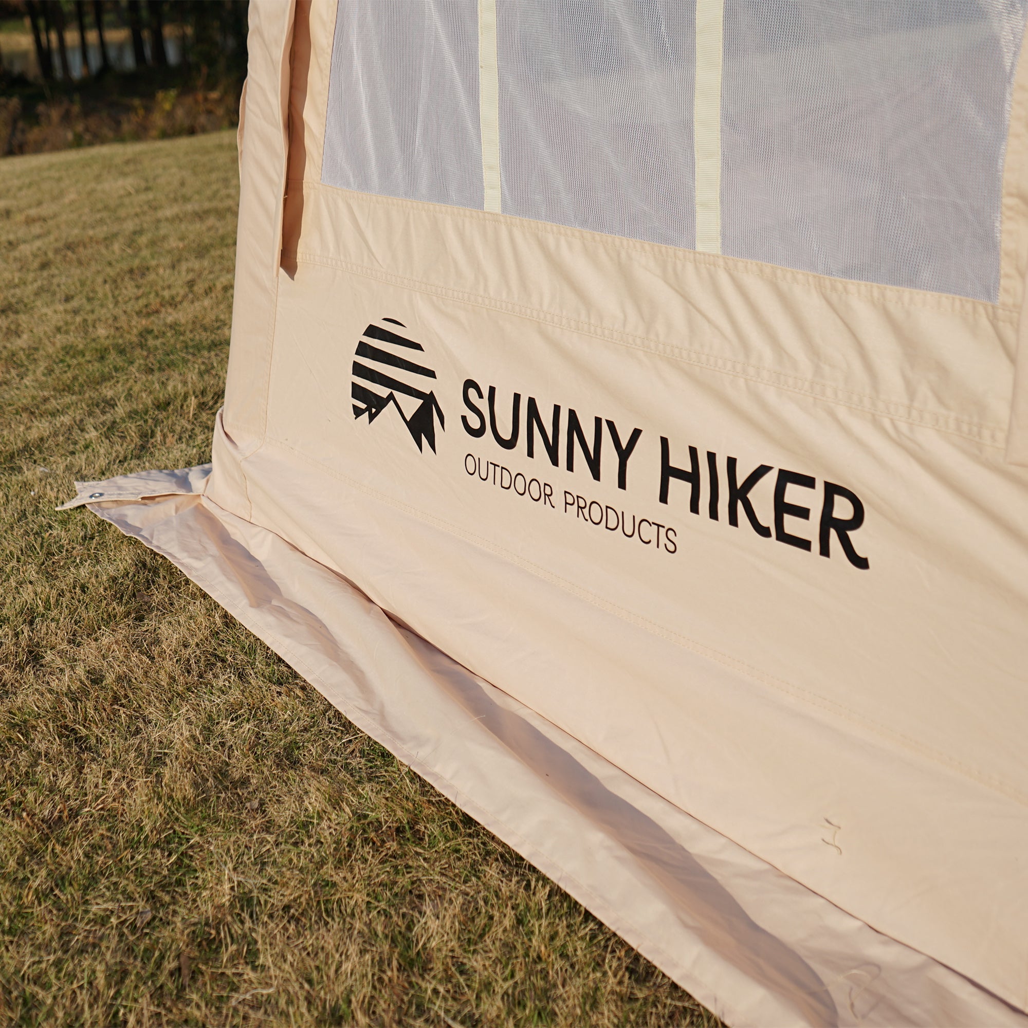 Sunny Hiker - Oppustelig Cabin Bomuld 8-personers Telt fra Sunny Hiker - billede nr. 12 hos GrejFreak.dk