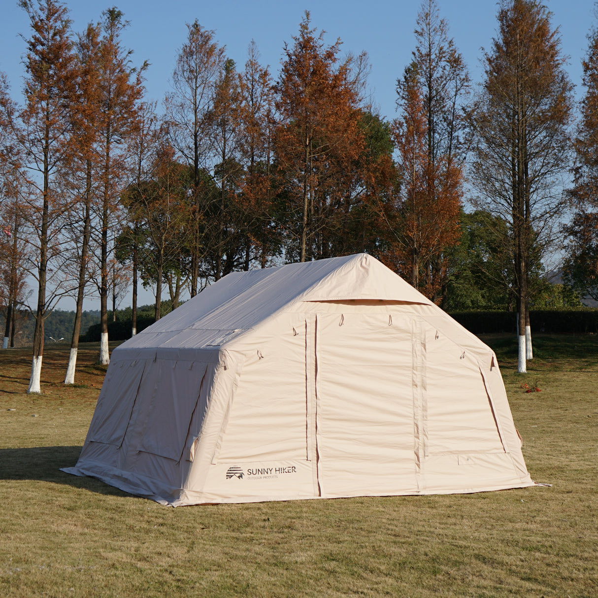 Sunny Hiker - Oppustelig Cabin Bomuld 8-personers Telt fra Sunny Hiker - billede nr. 15 hos GrejFreak.dk