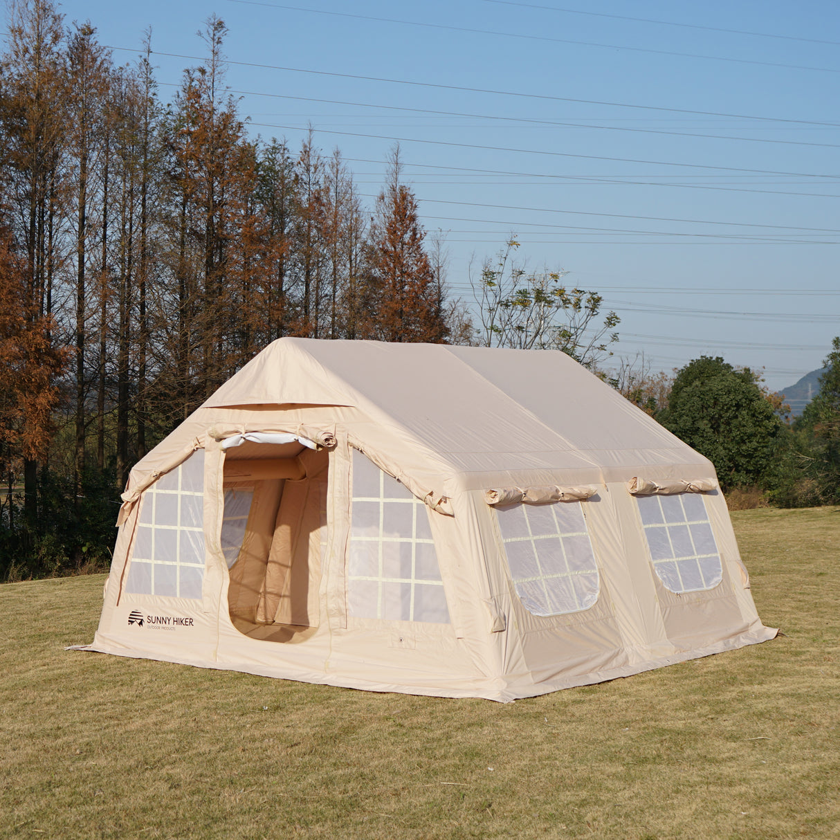 Sunny Hiker - Oppustelig Cabin Bomuld 8-personers Telt fra Sunny Hiker - billede nr. 19 hos GrejFreak.dk