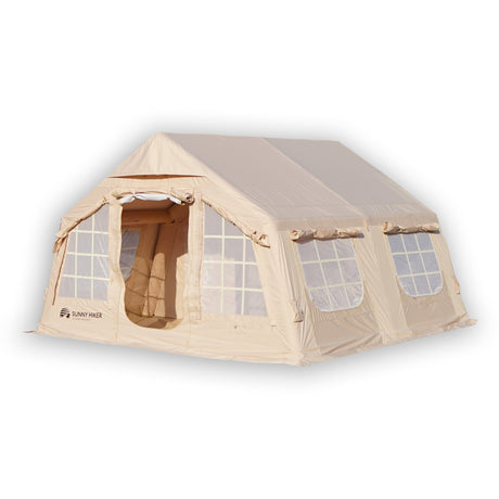 Sunny Hiker - Oppustelig Cabin Bomuld 8-personers Telt fra Sunny Hiker - billede nr. 1 hos GrejFreak.dk