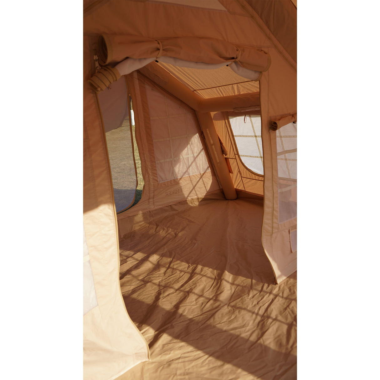 Sunny Hiker - Oppustelig Cabin Bomuld 8-personers Telt fra Sunny Hiker - billede nr. 9 hos GrejFreak.dk