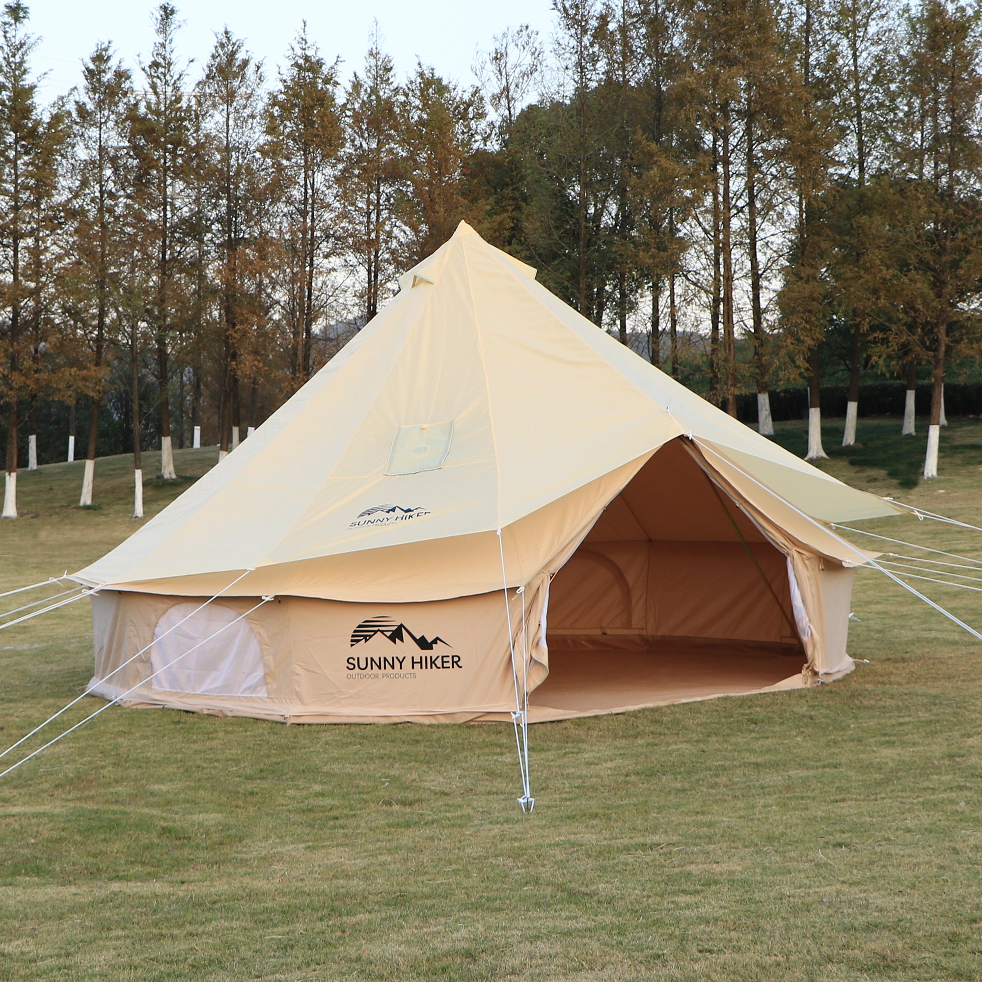 Sunny Hiker - Regnslag til Klokketelt Bomuld Large fra Sunny Hiker - billede nr. 2 hos GrejFreak.dk