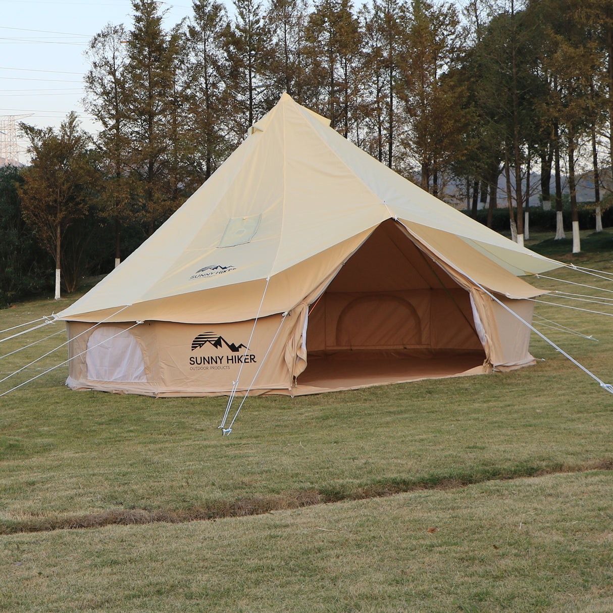 Sunny Hiker - Regnslag til Klokketelt Bomuld Large fra Sunny Hiker - billede nr. 3 hos GrejFreak.dk