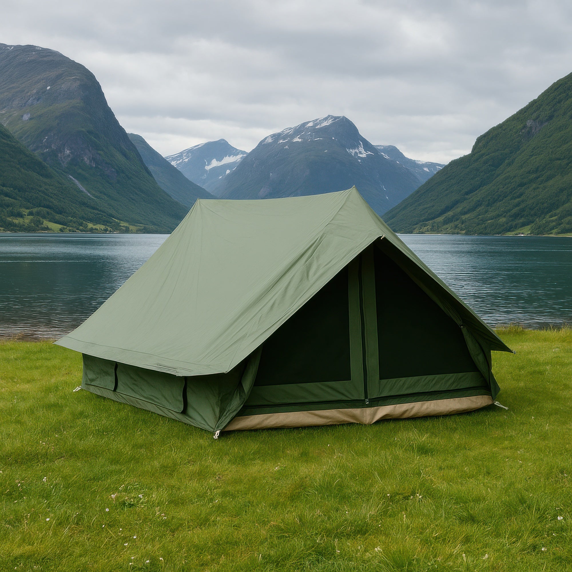 Sunny Hiker - Scout 4-personers Bomuldstelt fra Sunny Hiker - billede nr. 10 hos GrejFreak.dk