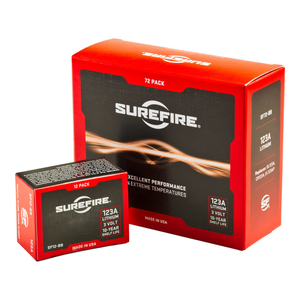 SureFire - 123A Lithium Batterier 72-pak fra SureFire - billede nr. 3 hos GrejFreak.dk