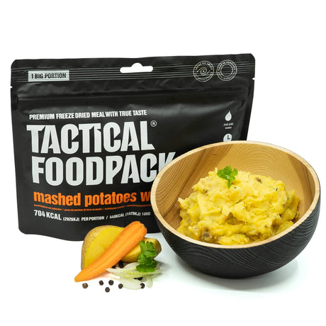 Tactical Foodpack - Kartoffelmos Med Kylling, 506 Kcal fra Tactical Foodpack - billede nr. 1 hos GrejFreak.dk