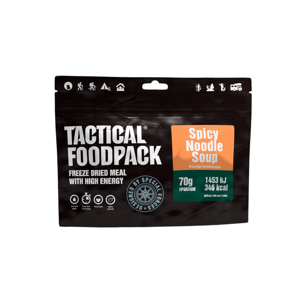 Tactical Foodpack - Krydret Nuddelsuppe, 346 Kcal fra Tactical Foodpack - billede nr. 2 hos GrejFreak.dk