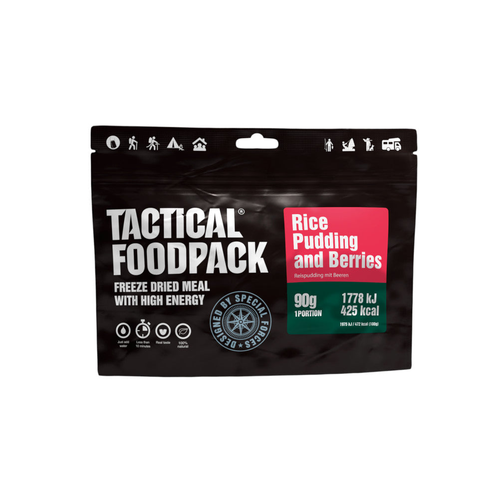 Tactical Foodpack - Risbudding Med Bær (425 Kcal) fra Tactical Foodpack - billede nr. 2 hos GrejFreak.dk