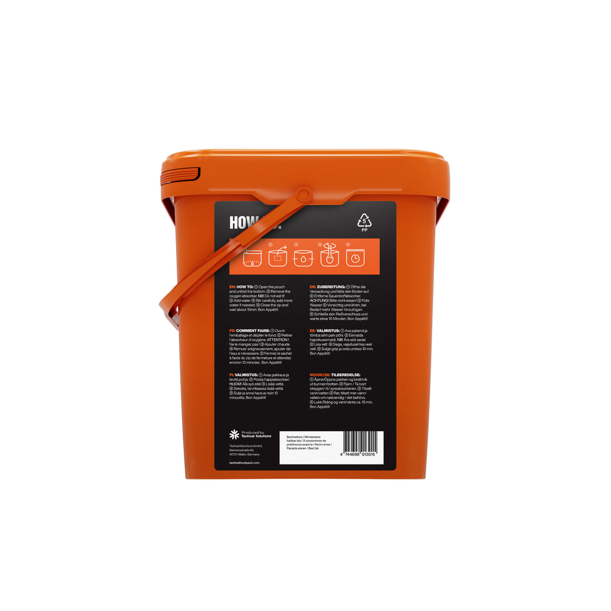 Tactical Foodpack - Survival Weekpack Mike Feltration, 21 måltider, 12.942 Kcal fra Tactical Foodpack - billede nr. 3 hos GrejFreak.dk