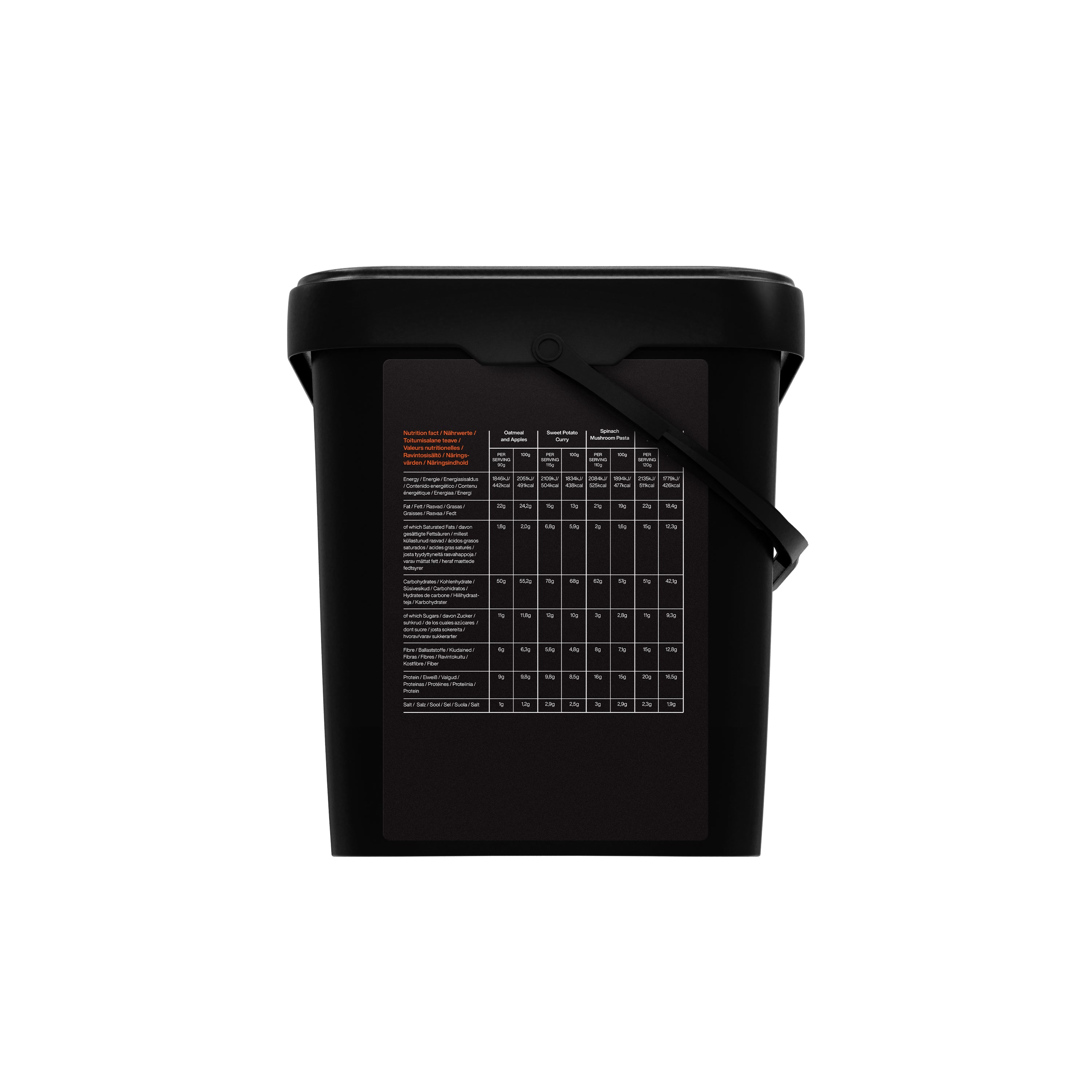 Tactical Foodpack - Vegansk Weekpack Juliett Feltration, 21 måltider (10.290 Kcal) fra Tactical Foodpack - billede nr. 4 hos GrejFreak.dk