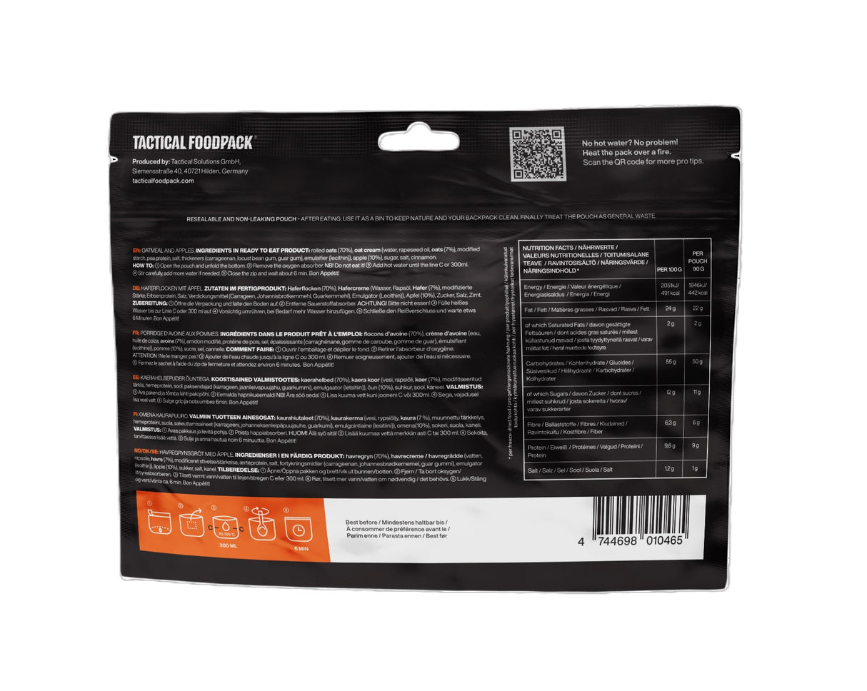 Tactical Foodpack - Vegansk Weekpack Juliett Feltration, 21 måltider (10.290 Kcal) fra Tactical Foodpack - billede nr. 8 hos GrejFreak.dk