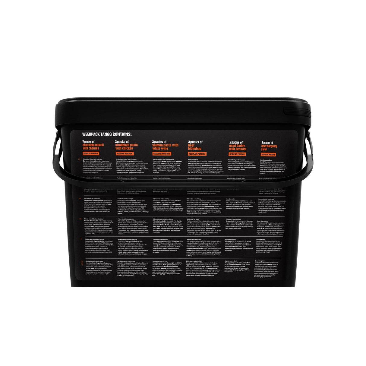 Tactical Foodpack - Weekpack Tango Feltration, 21 måltider, 10.341 Kcal fra Tactical Foodpack - billede nr. 2 hos GrejFreak.dk