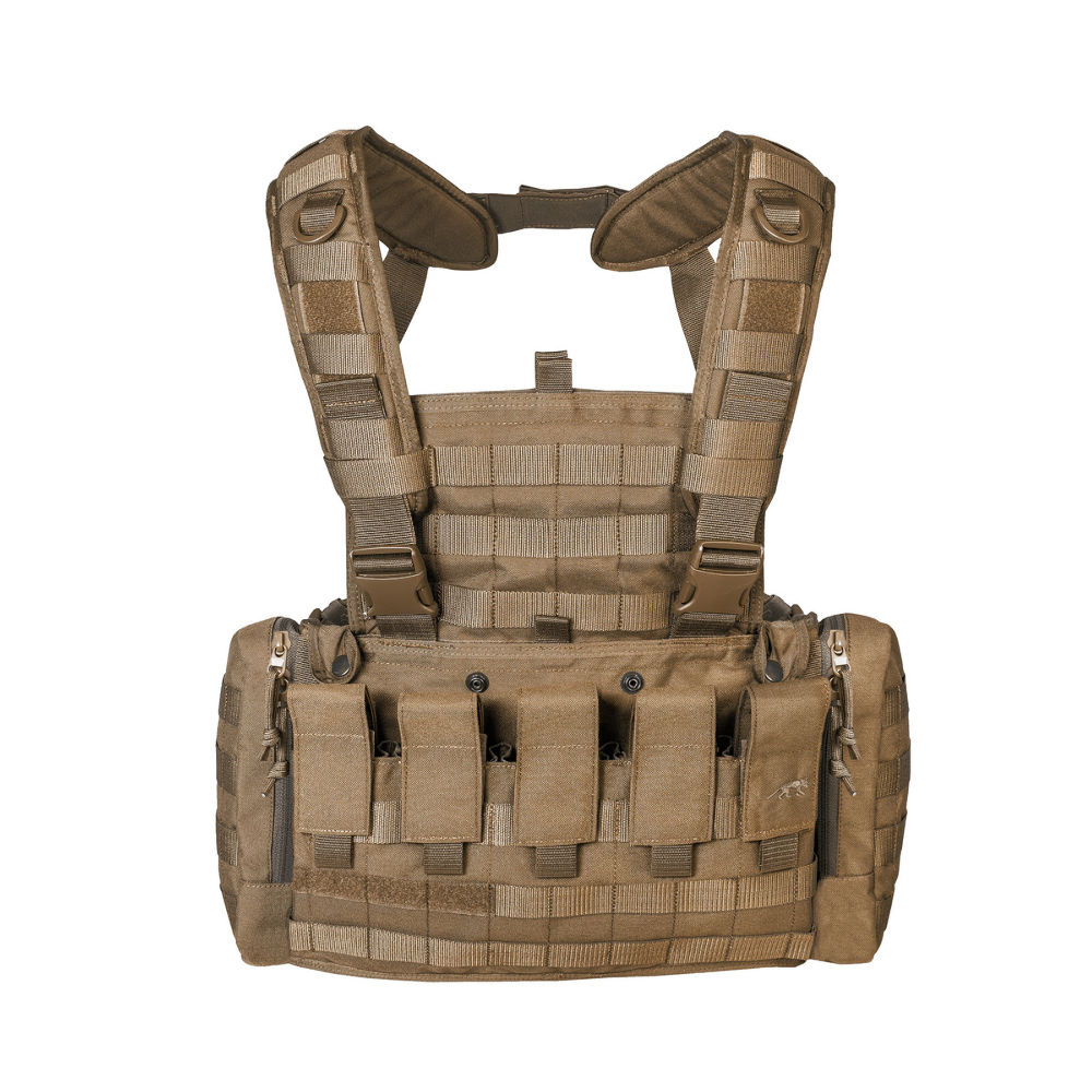Tasmanian Tiger - Chest Rig M4 MKII // Coyote / Brown fra Tasmanian Tiger - billede nr. 1 hos GrejFreak.dk