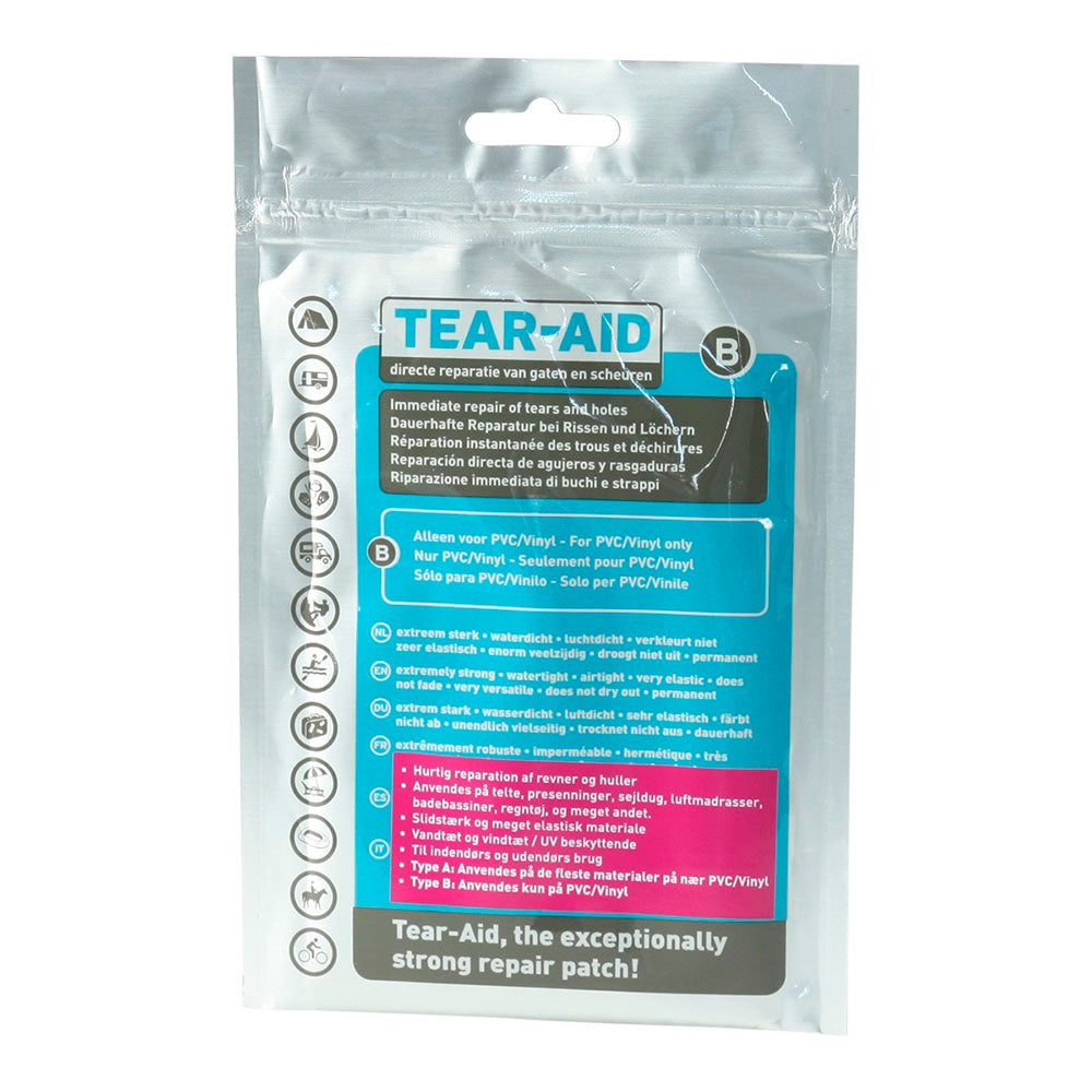 Tear-Aid - Repair Patch / Universel lap fra Tear-Aid - billede nr. 2 hos GrejFreak.dk