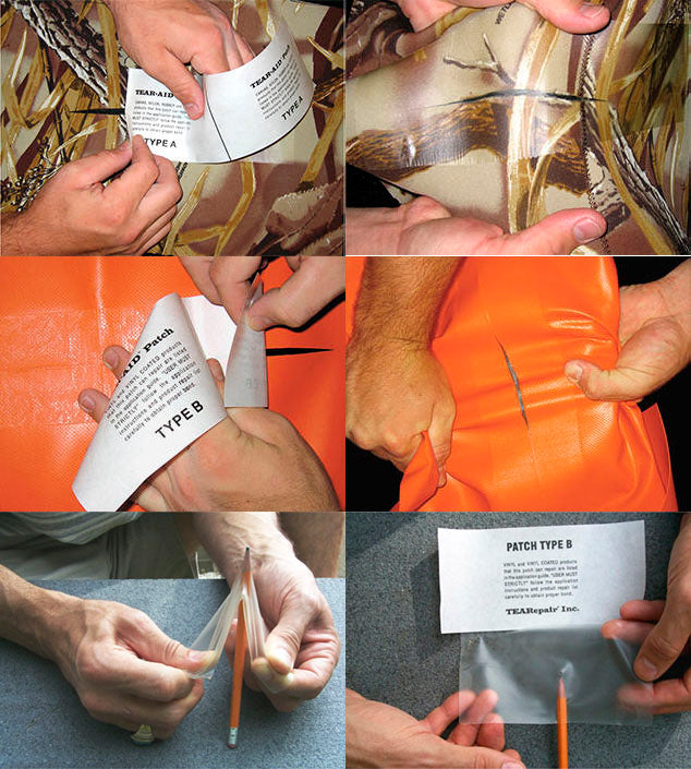 Tear-Aid - Repair Patch / Universel lap fra Tear-Aid - billede nr. 3 hos GrejFreak.dk