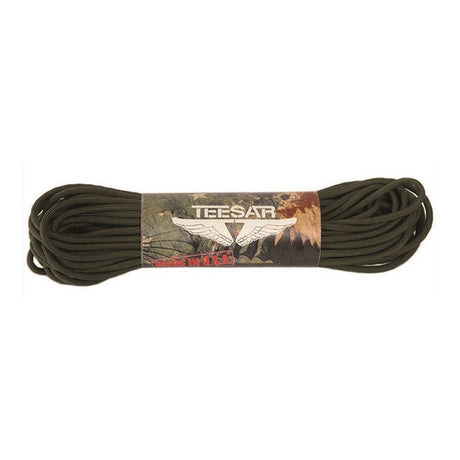 Teesar - US 550 Paracord Faldskærmssnor Olivengrøn (15 meter) fra Teesar - billede nr. 1 hos GrejFreak.dk