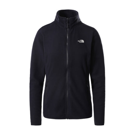 The North Face - 100 Glacier Full Zip Dame Fleece Jakke // Mørkeblå fra The North Face - billede nr. 1 hos GrejFreak.dk