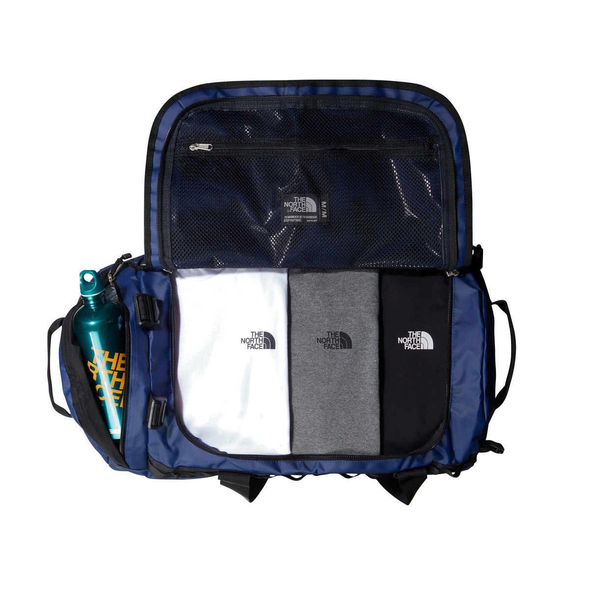 The North Face - Base Camp Duffel Bag M 71L // Summit Navy fra The North Face - billede nr. 2 hos GrejFreak.dk