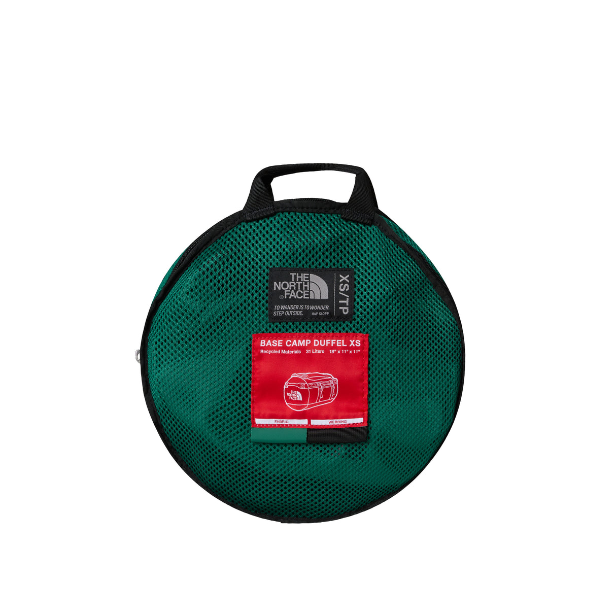 The North Face - Base Camp Duffel Bag XS 31L // EverGreen/Black fra The North Face - billede nr. 6 hos GrejFreak.dk