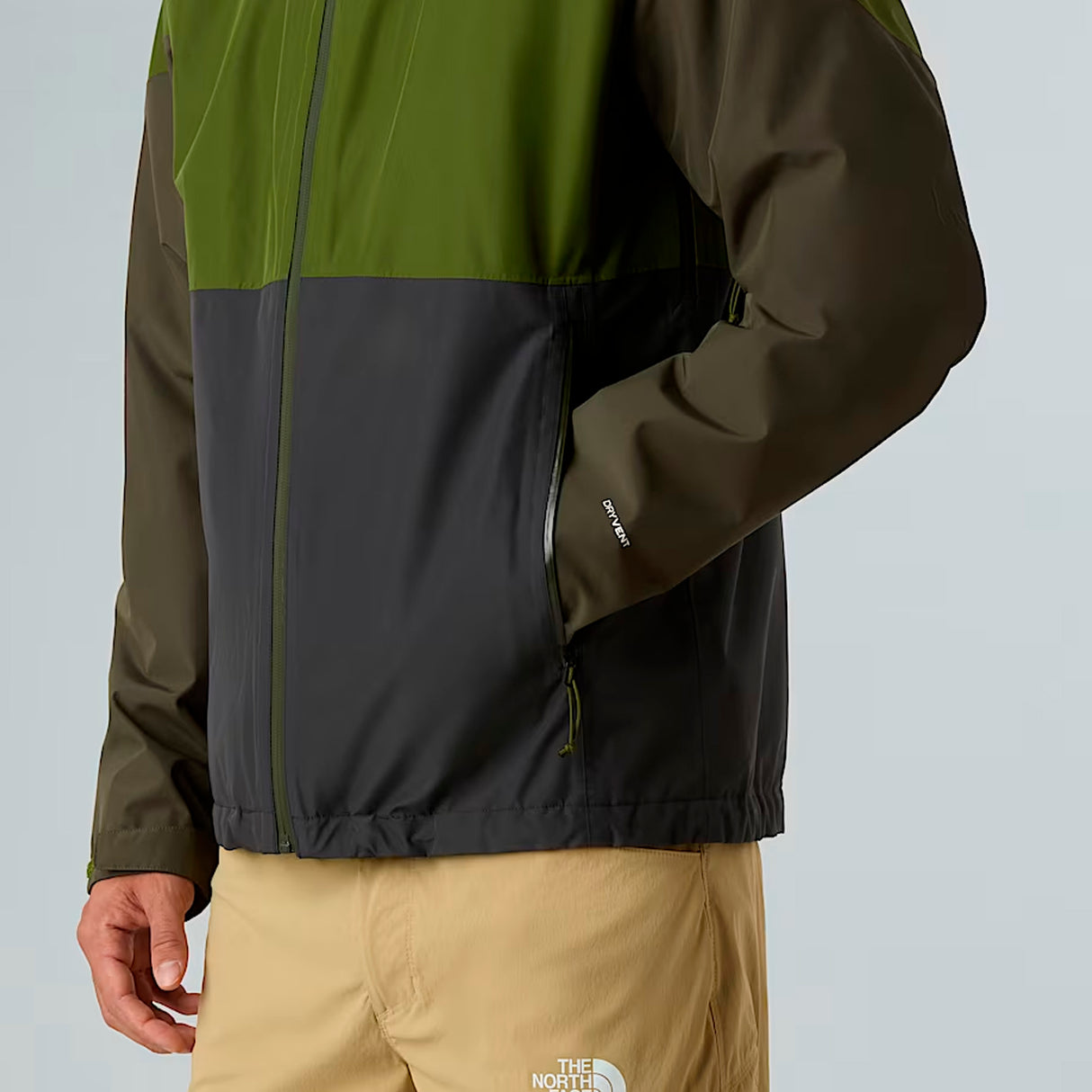 The North Face - Ligtning Zip-in Herre Skaljakke // Grøn fra The North Face - billede nr. 5 hos GrejFreak.dk