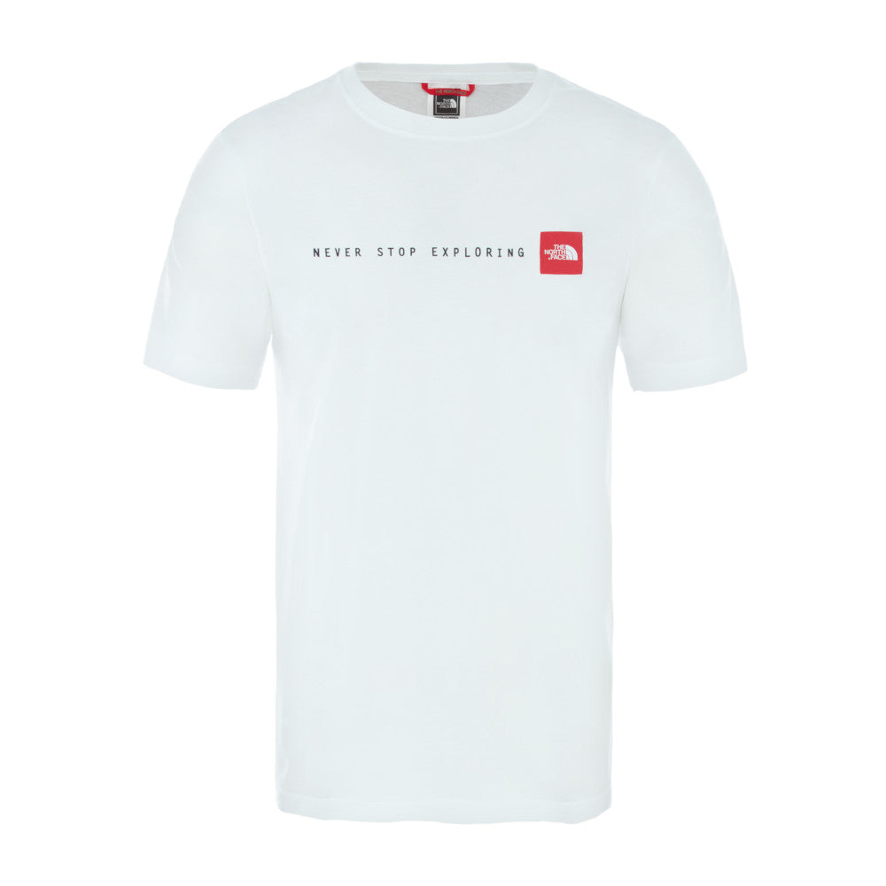 The North Face - Never Stop Exploring Herre T-shirt // Hvid fra The North Face - billede nr. 1 hos GrejFreak.dk