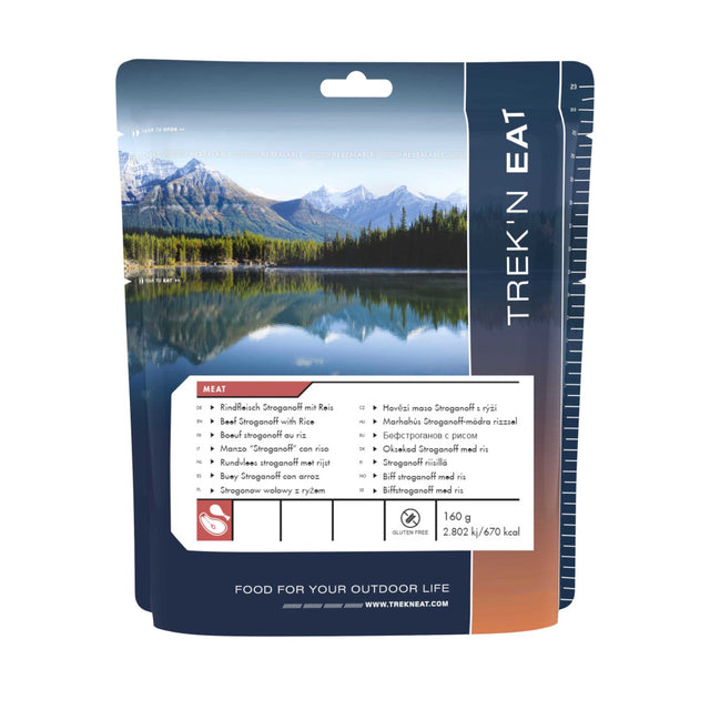 Trek'n Eat - Bøf Stroganoff Med Ris (670 kcal) fra Trek'n Eat - billede nr. 1 hos GrejFreak.dk