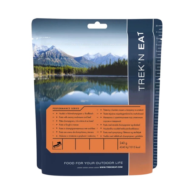 Trek'n Eat - Pasta Med Oksekød Og Svampe 1015 kcal fra Trek'n Eat - billede nr. 1 hos GrejFreak.dk
