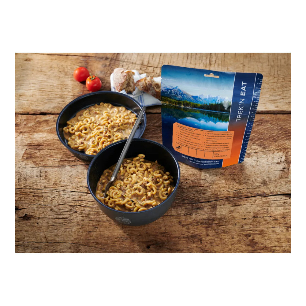 Trek'n Eat - Pasta Med Oksekød Og Svampe 1015 kcal fra Trek'n Eat - billede nr. 2 hos GrejFreak.dk