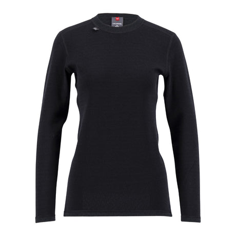 Ulvang - Comfort 200 Rundhalset Dame Trøje // Sort fra Ulvang - billede nr. 1 hos GrejFreak.dk