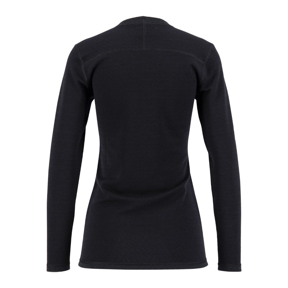 Ulvang - Comfort 200 Rundhalset Dame Trøje // Sort fra Ulvang - billede nr. 2 hos GrejFreak.dk