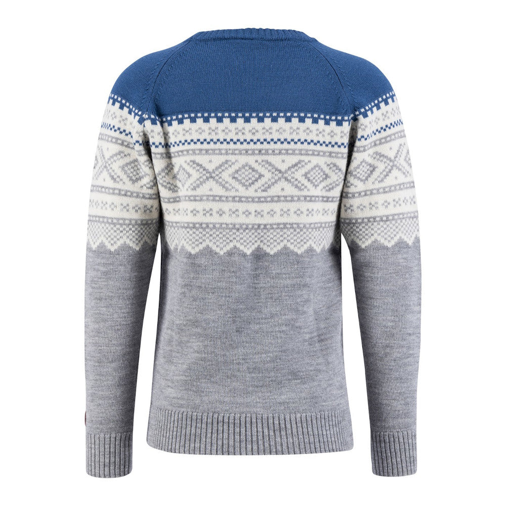 Ulvang - Marius Rundhalset Herre Strik // Grå fra Ulvang - billede nr. 2 hos GrejFreak.dk