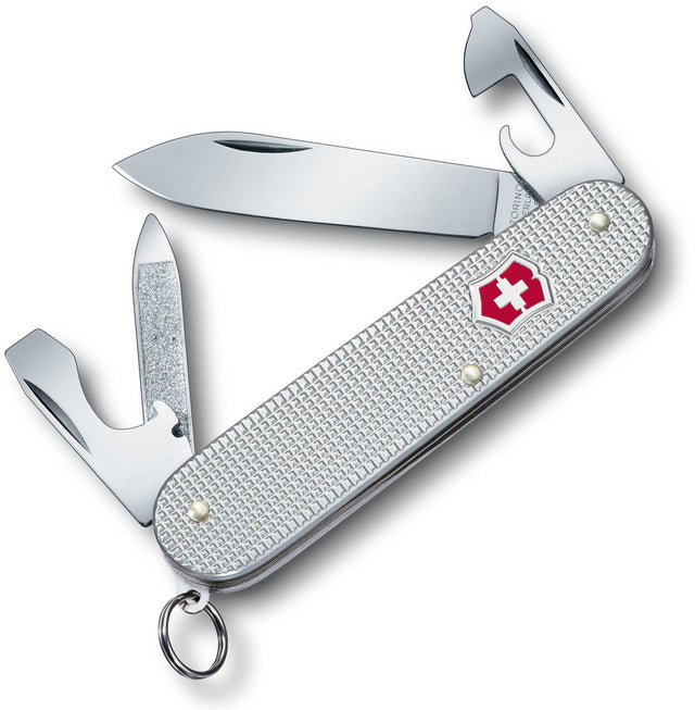 Victorinox - Cadet Alox Schweizerkniv 84 mm // Sølv fra Victorinox - billede nr. 1 hos GrejFreak.dk